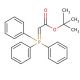 (tert-Butoxycarbonylmethylene)triphenylphosphorane (CAS 35000-38-5) - chemical structure image