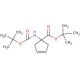 tert-Butyl 1-(Boc-amino)-3-cyclopentene-1-carboxylate (CAS 521964-59-0) - chemical structure image