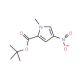 tert-Butyl 1-methyl-4-nitro-1H-pyrrole-2-carboxylate (CAS 67974-08-7) - chemical structure image