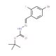 tert-Butyl 2-[(E)-(4-bromo-2-fluorophenyl)-methylidene]-1-hydrazinecarboxylate - chemical structure image