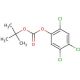 tert-Butyl 2,4,5-trichlorophenyl carbonate (CAS 16965-08-5) - chemical structure image