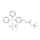 tert-Butyl 2-[4-(diphenylsulphonium)phenoxy] acetate, triflate salt (CAS 180801-55-2) - chemical structure image