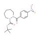 tert-Butyl 2-(4-nitrobenzoyl)-1,2-diazepane-1-carboxylate - chemical structure image