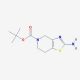 tert-butyl 2-amino-6,7-dihydro[1,3]thiazolo[4,5-c]pyridine-5(4H)-carboxylate - chemical structure image