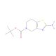 tert-Butyl 2-amino-6,7-dihydrothiazolo[4,5-c]pyridine-5(4H)-carboxylate (CAS 1002355-91-0) - chemical structure image
