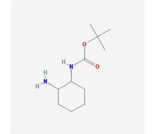 tert-butyl 2-aminocyclohexylcarbamate (CAS 317595-54-3) - chemical structure image