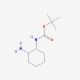 tert-butyl 2-aminocyclohexylcarbamate (CAS 317595-54-3) - chemical structure image