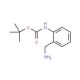 tert-Butyl 2-(aminomethyl)phenylcarbamate (CAS 849020-94-6) - chemical structure image