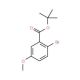 tert-Butyl 2-bromo-5-methoxybenzoate (CAS 957063-12-6) - chemical structure image