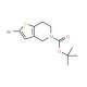 tert-butyl 2-bromo-6,7-dihydrothieno[3,2-c]pyridine-5(4H)-carboxylate (CAS 949922-62-7) - chemical structure image