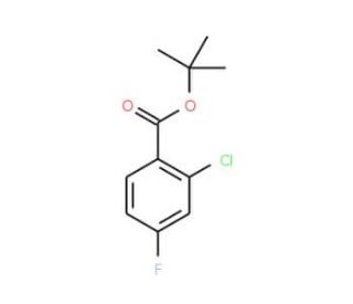 tert-Butyl 2-chloro-4-fluorobenzoate (CAS 911314-43-7) - chemical structure image