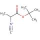 tert-Butyl 2-isocyanopropionate (CAS 34074-64-1) - chemical structure image