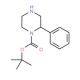 tert-Butyl 2-phenylpiperazine-1-carboxylate (CAS 859518-32-4) - chemical structure image