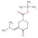 tert-Butyl 3-[(dimethylamino)methylene]-4-oxotetrahydro-1(2H)-pyridinecarboxylate (CAS 157327-41-8) - chemical structure imag