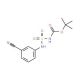 tert-Butyl 3-(3-cyanophenyl)-2,2-dioxo-2lambda~6~-diazathiane-1-carboxylate - chemical structure image