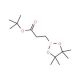 tert-Butyl 3-(4,4,5,5-tetramethyl-[1,3,2]dioxaborolan-2-yl) propionate (CAS 134892-19-6) - chemical structure image