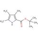 tert-Butyl 3,4,5-trimethyl-2-pyrrolecarboxylate (CAS 50634-31-6) - chemical structure image