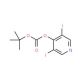 tert-Butyl 3,5-diiodopyridin-4-yl carbonate - chemical structure image