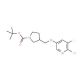 tert-Butyl 3-((6-chloro-5-iodopyridin-3-yloxy)-methyl)pyrrolidine-1-carboxylate - chemical structure image