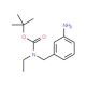 tert-butyl 3-aminobenzyl(ethyl)carbamate - chemical structure image
