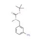 tert-butyl 3-aminobenzyl(methyl)carbamate (CAS 167756-90-3) - chemical structure image