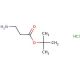 tert-Butyl 3-aminopropanoate hydrochloride (CAS 58620-93-2) - chemical structure image