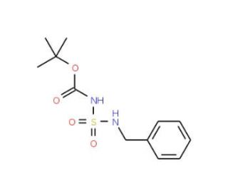 tert-Butyl 3-benzyl-2,2-dioxo-2lambda~6~-diazathiane-1-carboxylate (CAS 147000-78-0) - chemical structure image