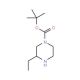 tert-Butyl 3-Ethylpiperazine-1-carboxylate (CAS 438049-35-5) - chemical structure image