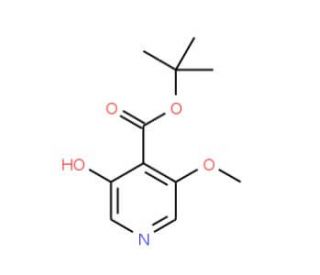 tert-Butyl 3-hydroxy-5-methoxyisonicotinate (CAS 1138444-13-9) - chemical structure image