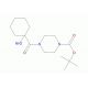 tert-butyl 4-[(1-aminocyclohexyl)carbonyl]piperazine-1-carboxylate - chemical structure image