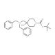 tert-Butyl 4-[(dibenzylamino)methyl]-4-hydroxytetrahydro-1(2H)-pyridinecarboxylate - chemical structure image