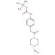 tert-butyl 4-[2-(4-formylpiperazin-1-yl)-2-oxoethyl]phenylcarbamate - chemical structure image