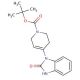 tert-butyl 4-(2-oxo-2,3-dihydro-1H-1,3-benzodiazol-1-yl)-1,2,3,6-tetrahydropyridine-1-carboxylate - chemical structure image