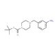 tert-Butyl 4-(3-Aminobenzyl)piperazine-1-carboxylate (CAS 361345-40-6) - chemical structure image