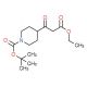 tert-Butyl 4-(3-ethoxy-3-oxopropanoyl)tetrahydro-2H-pyridine-1-carboxylate (CAS 479630-08-5) - chemical structure image
