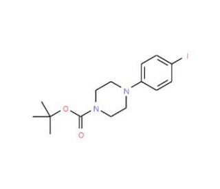 tert-Butyl 4-(4-iodophenyl)piperazine-1-carboxylate (CAS 151978-66-4) - chemical structure image