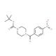 tert-Butyl 4-(4-nitrobenzoyl)tetrahydro-1(2H)-pyrazinecarboxylate (CAS 509073-62-5) - chemical structure image