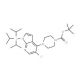 tert-Butyl 4-(5-chloro-1-(triisopropylsilyl)-1H-pyrrolo[2,3-b]pyridin-4-yl)piperazine-1-carboxylate (CAS 1020056-95-4) - chem