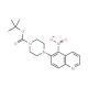 tert-Butyl 4-(5-nitroquinolin-6-yl)piperazine-1-carboxylate (CAS 1133115-87-3) - chemical structure image
