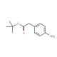 tert-Butyl-4-aminophenylacetate (CAS 174579-31-8) - chemical structure image