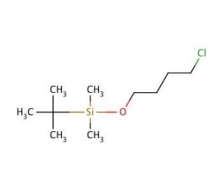 tert-Butyl(4-chlorobutoxy)dimethylsilane (CAS 89031-83-4) - chemical structure image