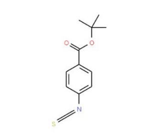 tert-Butyl 4-isothiocyanatobenzoate (CAS 486415-37-6) - chemical structure image