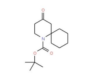 tert-butyl 4-oxo-1-azaspiro[5.5]undecane-1-carboxylate - chemical structure image