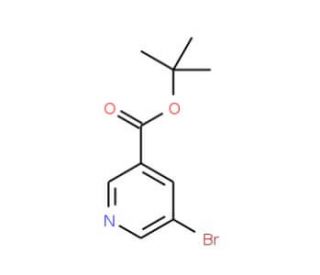 tert-Butyl 5-bromonicotinate (CAS 263270-02-6) - chemical structure image