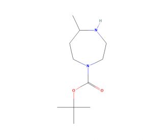 tert-Butyl 5-methyl-1,4-diazepane-1-carboxylate (CAS 194032-42-3) - chemical structure image
