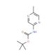 tert-Butyl 5-methylpyrazin-2-ylcarbamate (CAS 369638-68-6) - chemical structure image