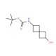 tert-butyl 6-hydroxyspiro[3.3]hept-2-ylcarbamate (CAS 1000933-99-2) - chemical structure image