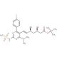 tert-Butyl-7-[4-(4-fluorophenyl)-6-isopropyl-2-mesylaminopyrimidin-5-yl]-(3R,5S)-dihydroxy-(E)-6-heptenoate - chemical struct