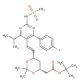 tert-Butyl-7-[4-(4-fluorophenyl)-6-isopropyl-2-mesylaminopyrimidin-5-yl]-(3R,5S)-isopropylidine-(E)-6-heptenoate (CAS 371775-