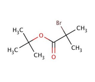 tert-Butyl &alpha;-bromoisobutyrate (CAS 23877-12-5) - chemical structure image